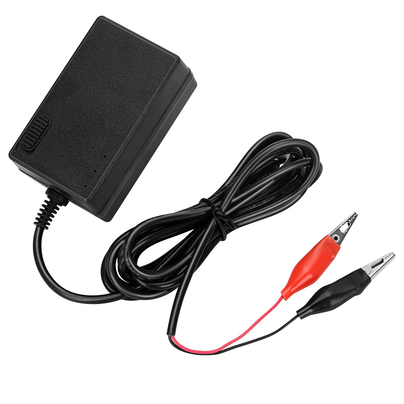 6v 12v 1a铅酸电池充电器儿童玩具摩托车蓄电池智能脉冲修复