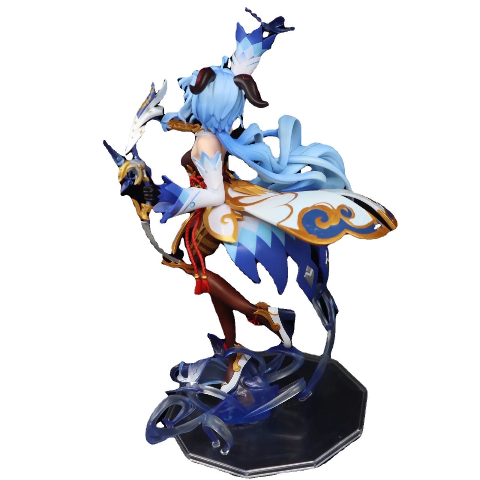 原神手办 麒麟妹 小仙女 fw 甘雨1/7循循引碟 手办 模型 摆件