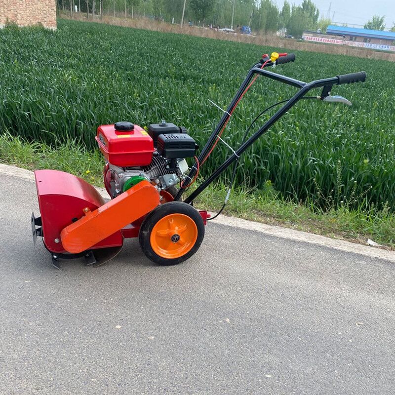 手推式汽油型翻地松土除草机 轻便型菜地果园碎草机 手扶式翻土机