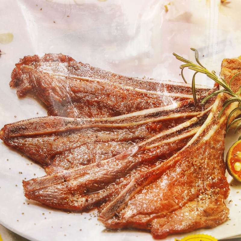 如意三宝手抓扇子骨10支*10包配孜然粉腌制冷冻半成品饭店商用