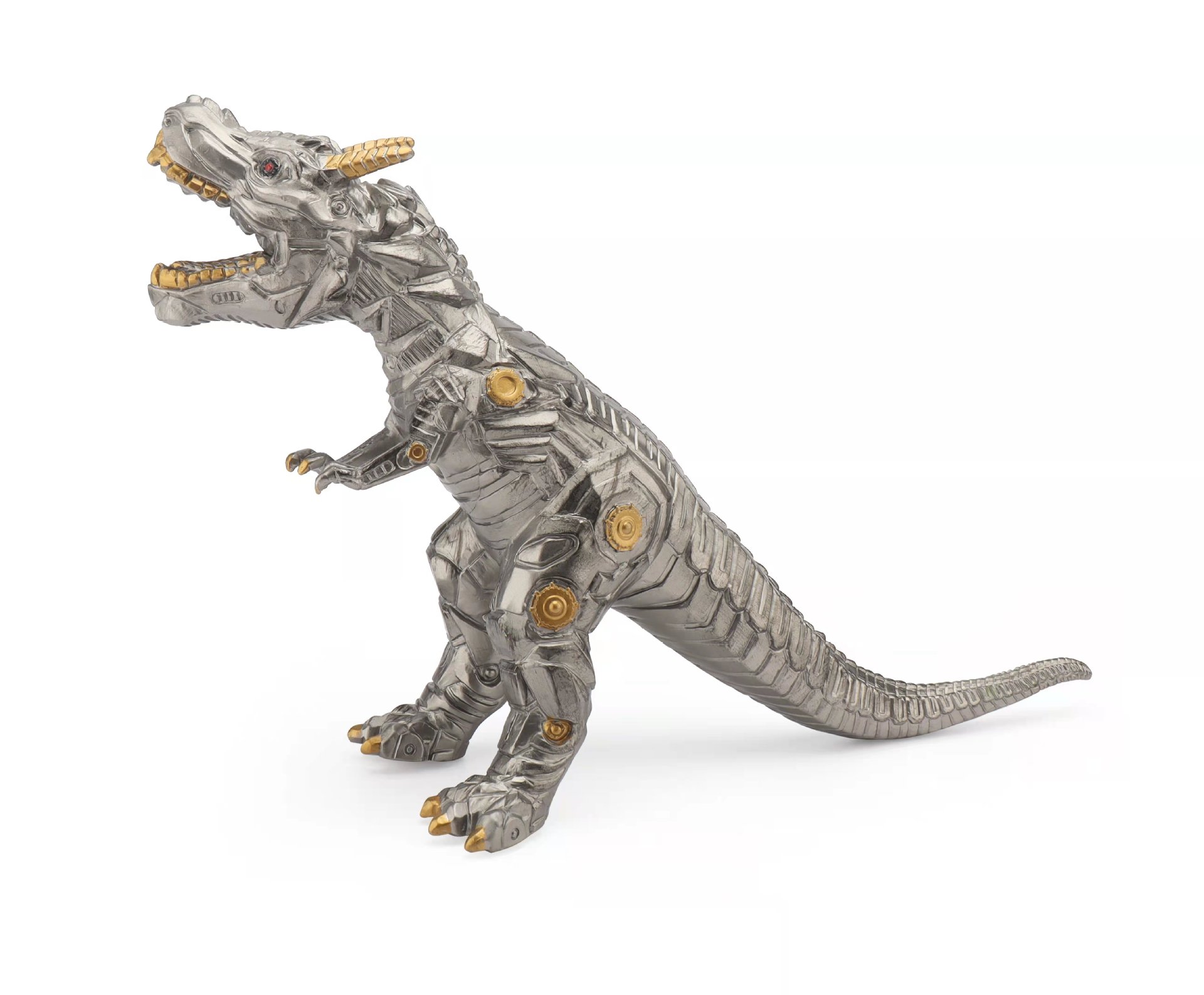 超大号仿真软胶恐龙玩具发声特惠钢铁霸王龙动物模型男女孩热品