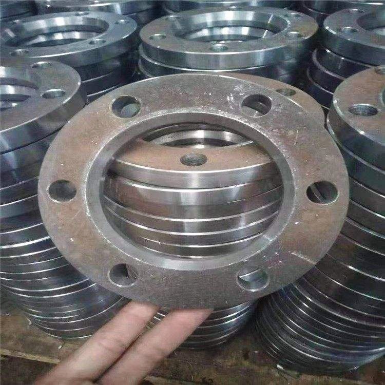 镀锌防锈法兰冲压件 焊接卡夹法兰 低压管道丝接法兰垫子平垫法兰