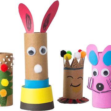 牛皮纸筒纸管纸芯筒卷纸筒圆纸筒幼儿园创意手工diy材料绘画涂鸦