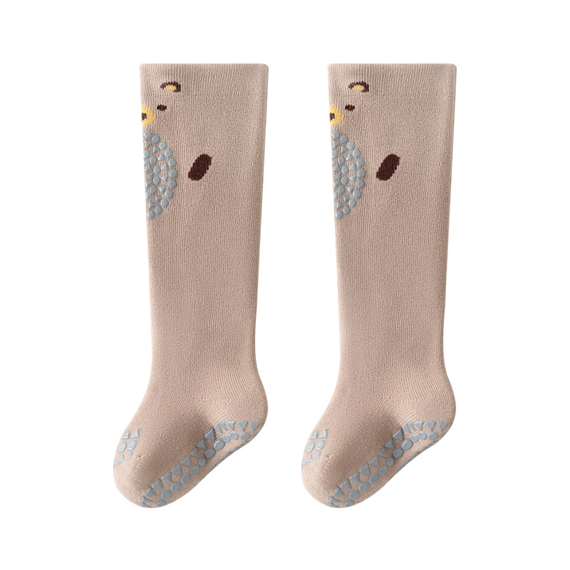 Baby Stockings Winter New Terry Thickened Non-Slip Kneelet Socks Newborn Boy Girl Knee Socks