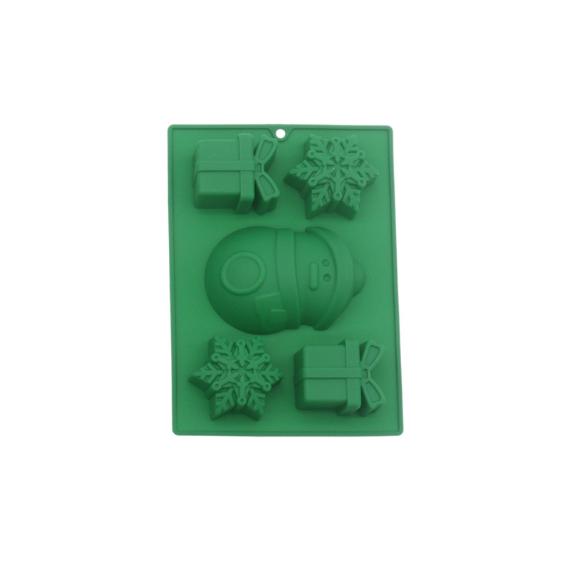 Christmas Series Silicone Cake Mold Creative Diy Gift Mousse Chocolate Biscuit Handmade Silicone Mold