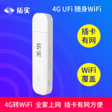 4G router无线上网卡托usb移动便携WiFi dongle免驱ufi车载路由器