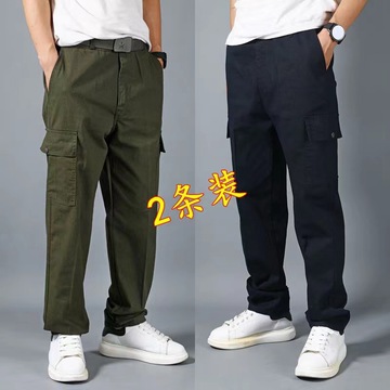 春秋耐脏工作服裤子男纯棉防烫电焊工服建筑工地劳保服工装裤批发
