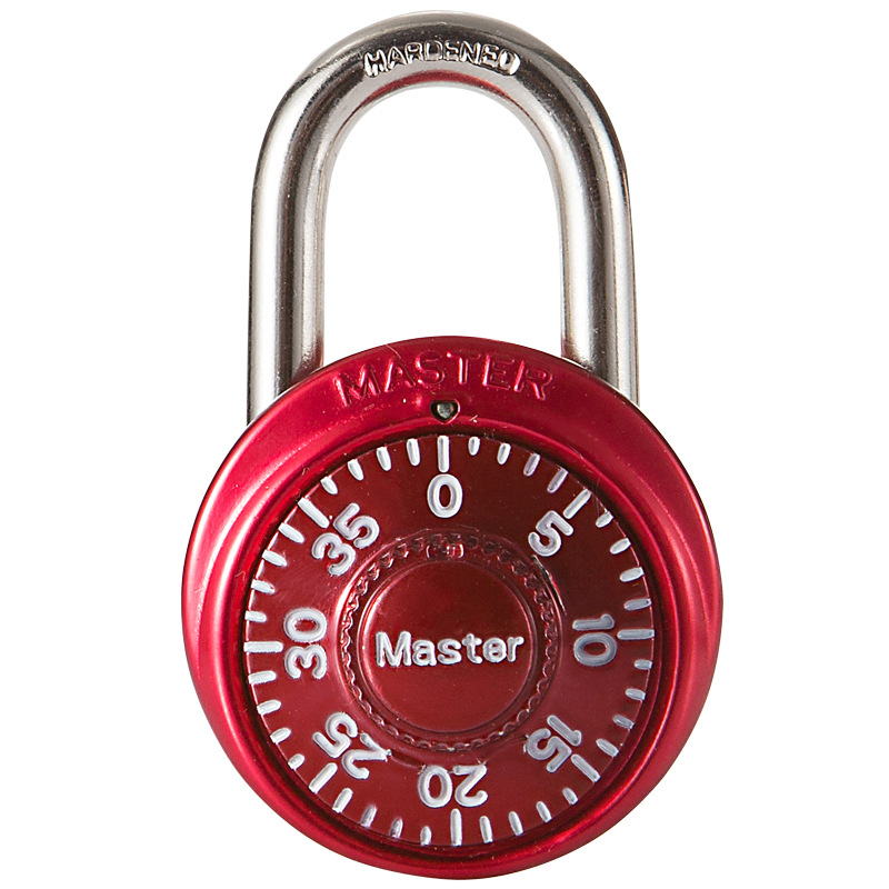 美国玛斯特锁具 masterlock 旋转式固定密码挂锁 1533mcnd