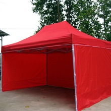 包邮 3*4.5米广告折叠帐篷 户外地摊三面围布帐篷太阳伞厂家供应