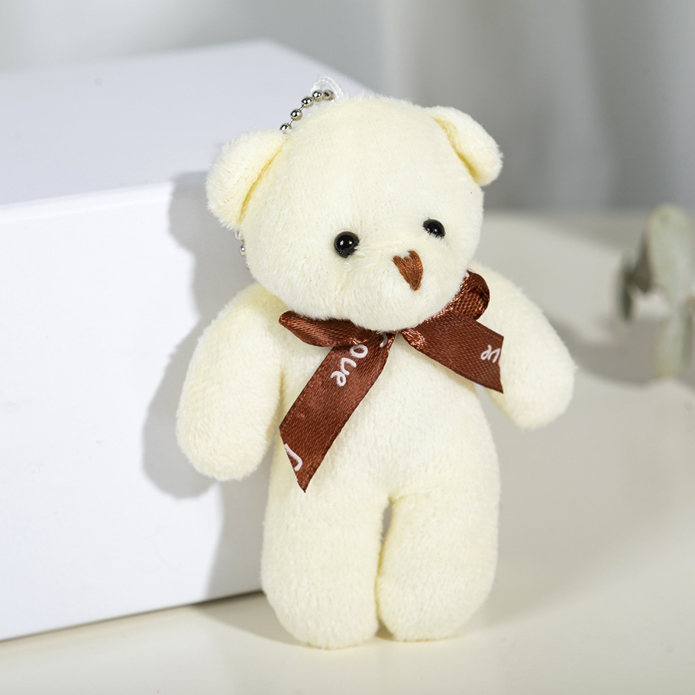 Xiaodi Bear Doll Pendant Plush Toy Key Chain Creative Doll Small Gift Wholesale Bag Accessories One-Piece Bear