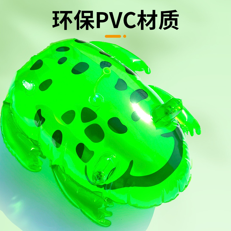 Internet Celebrity Inflatable Frog Balloon Batch Luminous Selling Baby Son Selling Inflatable Toys Children Night Market Stall