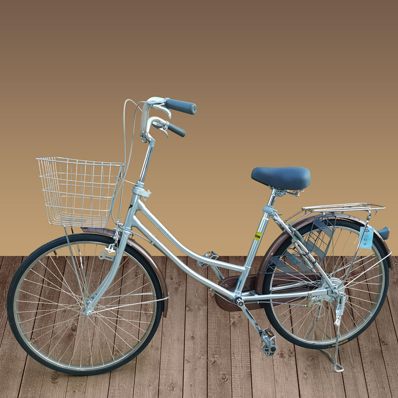 出口26寸24寸日本复古车日式自行车通勤代步车内变速沙滩公主轻便