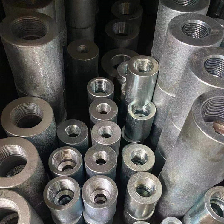 现货销售不锈钢承插焊接半管接头 内螺纹直接接头 不锈钢丝扣管箍