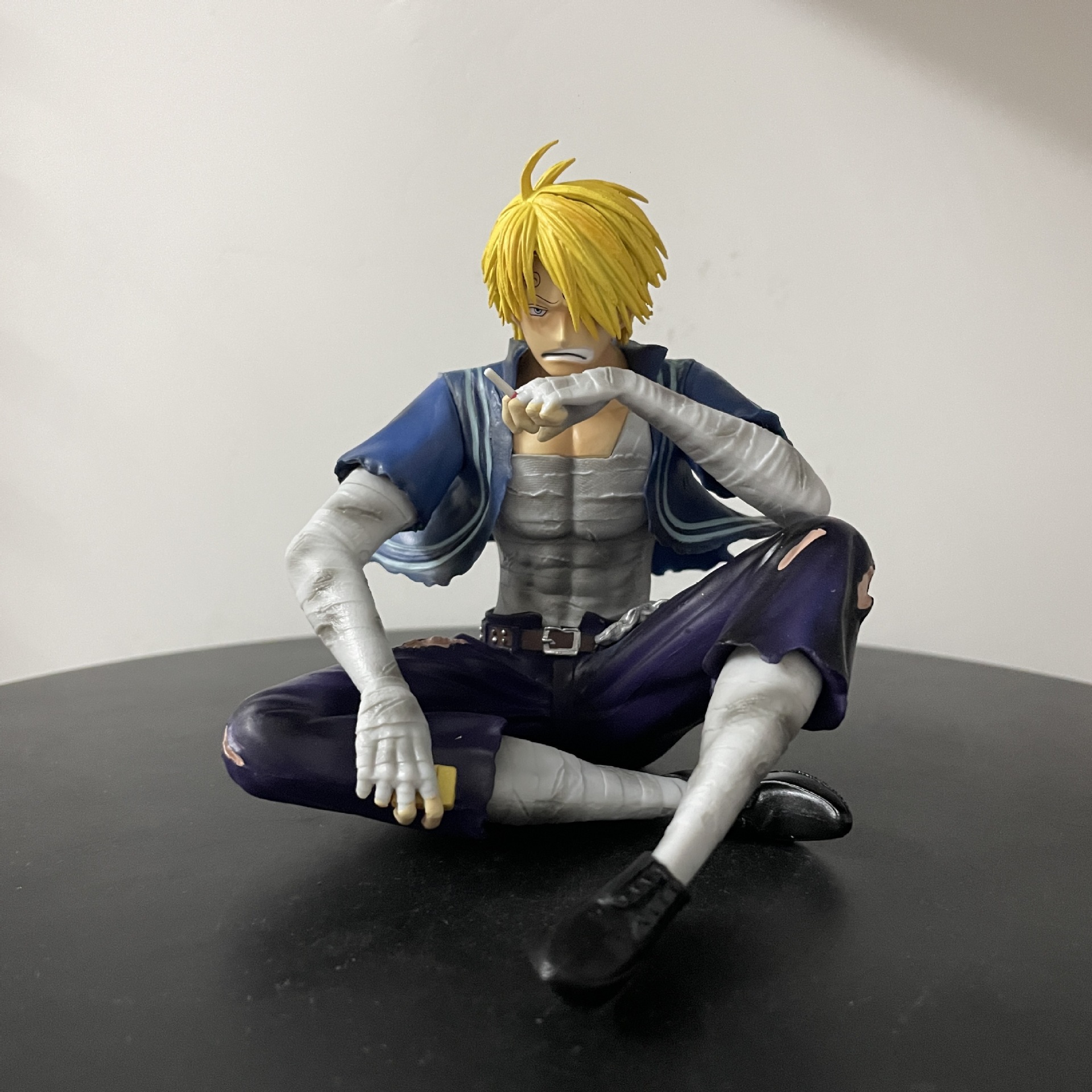 海贼gk战损山治 浴火系列 wings 二弹 雕像公仔盒装手办模型-阿里巴巴