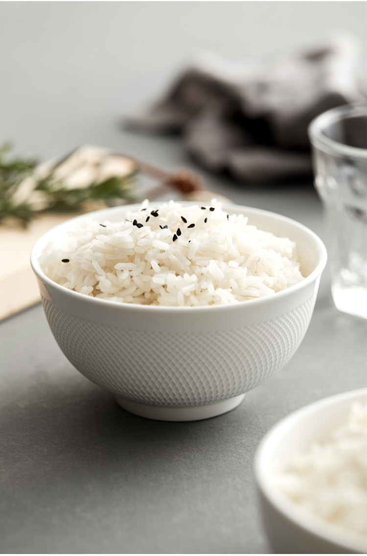 2021新款欧式陶瓷米饭碗家用个性创意高档餐具干饭碗单个吃饭碗