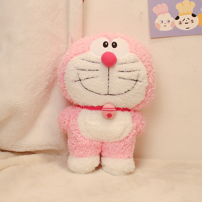 可爱精品抖音热款网红款哆啦a梦玩偶挂件公仔机器猫小号毛绒玩具