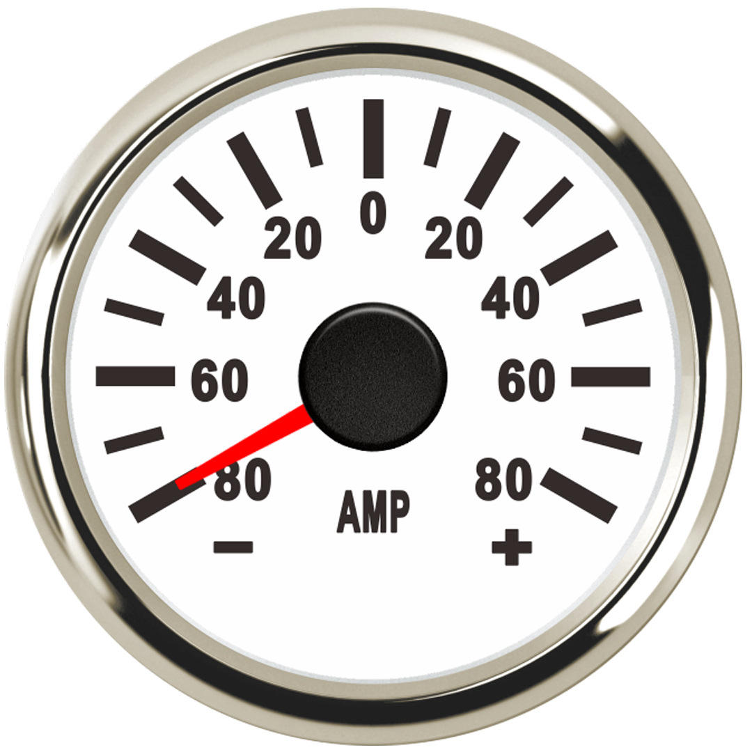 52mm显示仪表电流表电流监测仪表汽车农用车改装车电流仪表