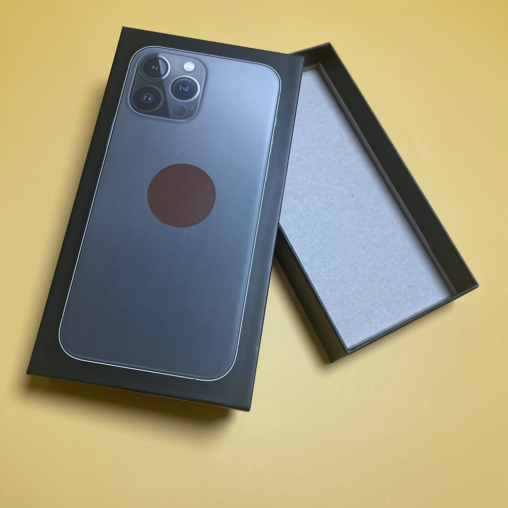 适用苹果13手机盒 13promax直播展示盒子 12pro 12手机包装盒封膜