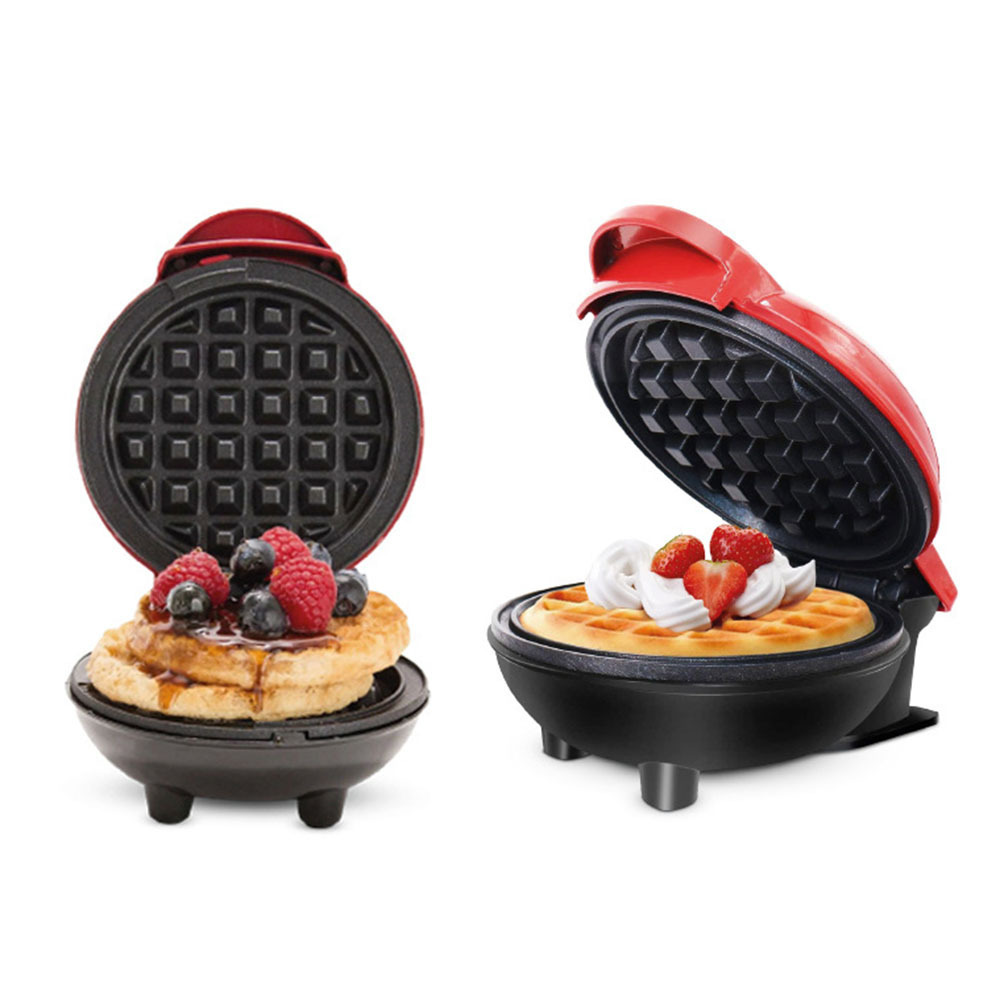 American Standard Love Waffle Machine Toaster round 110V Sandwich Machine Cake Machine Breakfast Machine Heart Shaped Waffle