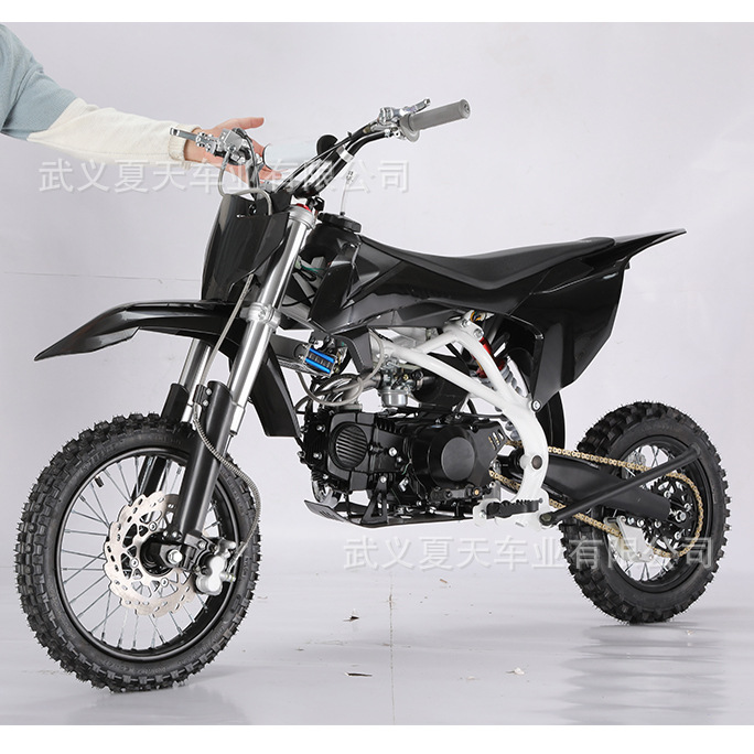 轻便两轮越野摩托车全地形车成人儿童场地出租125cc140cc汽油车