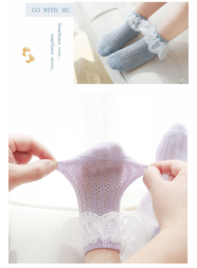 23新款女童蕾丝花边袜韩版舞蹈袜春夏季儿童袜子公主袜中大童女孩详情10