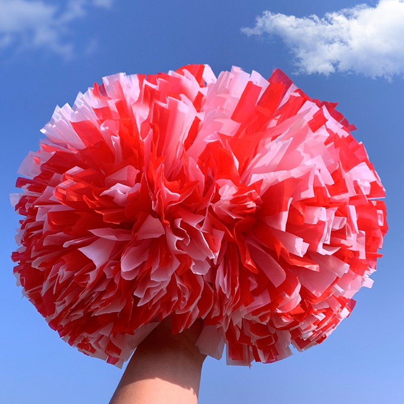 学校啦啦队花球舞蹈拉拉队手花学生运动会助威道具广场舞演表彩球