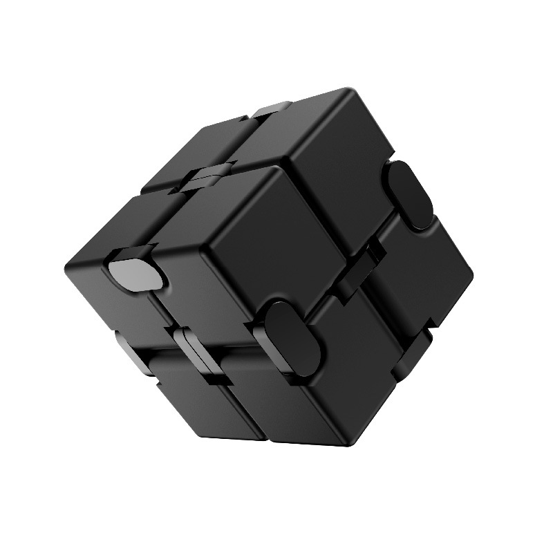 Cross-Border Hot Infinite Cube New Exotic Metal Pressure Reduction Toy Creative Fingertip Gyro Vent Decompression Cube Blocks