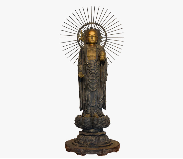 木雕仿古唐代密宗地藏王佛像大愿菩萨寺庙佛堂摆件1.5米 迎善永安