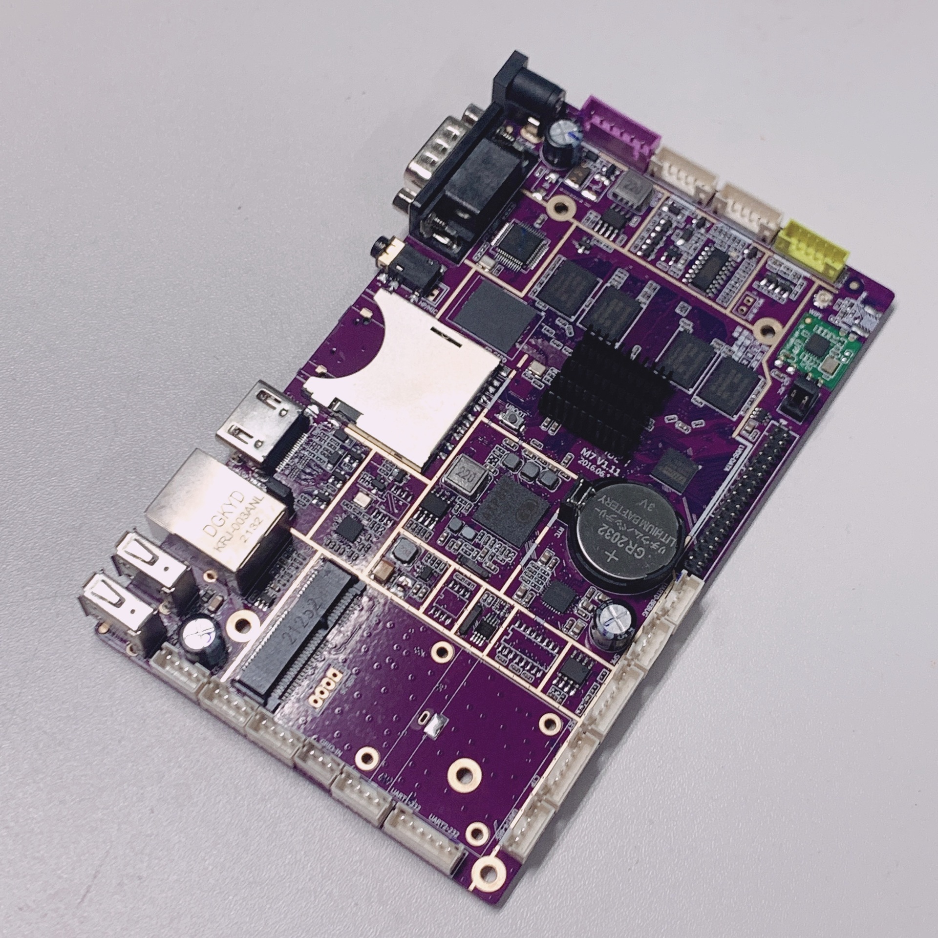 全志a83t 安卓主板适用于售货机 自助终端机带4g wifi 工控主板