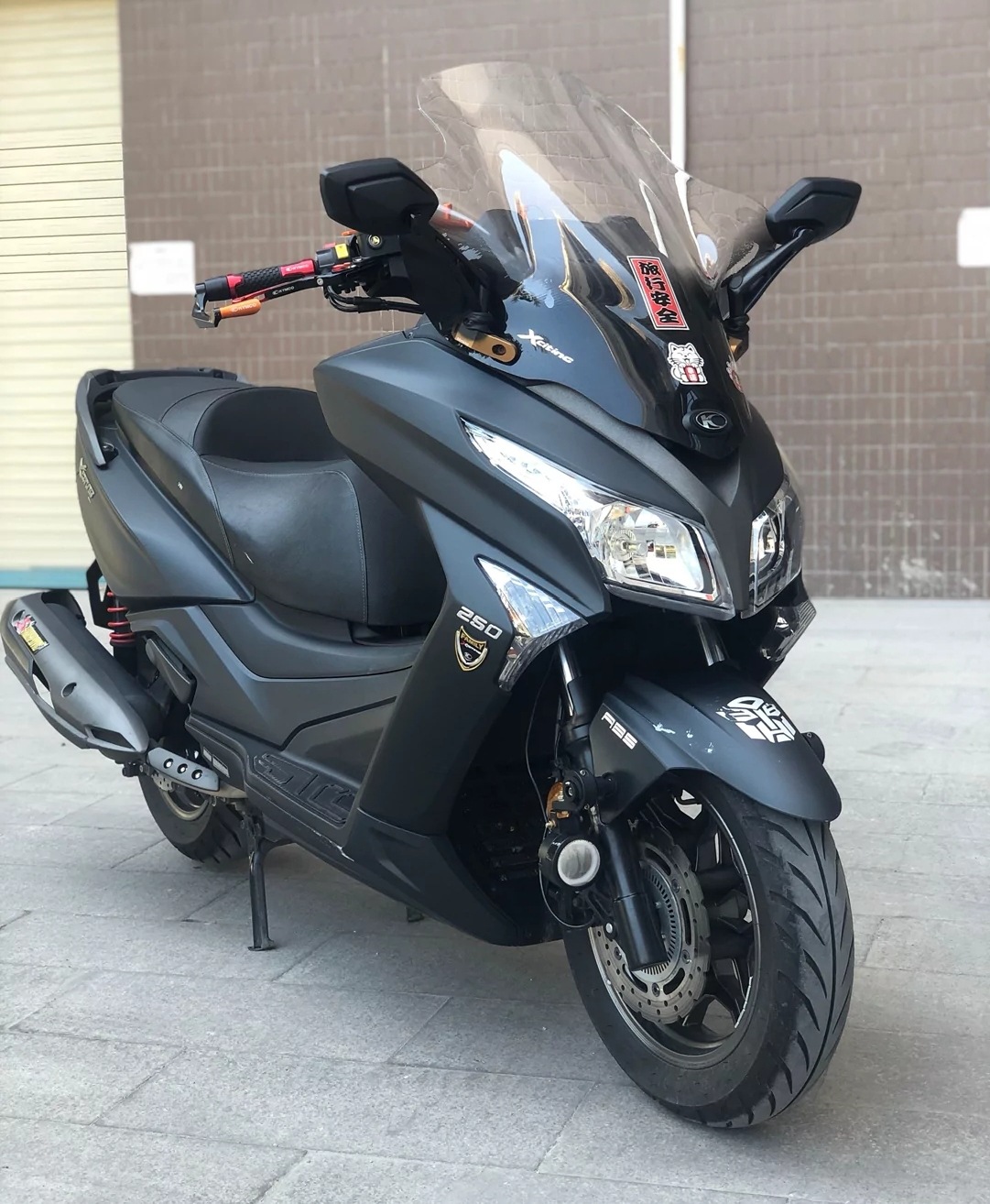 二手进口光阳巡航拉力旅行赛艇250踏板越野大船300电喷水冷摩托车