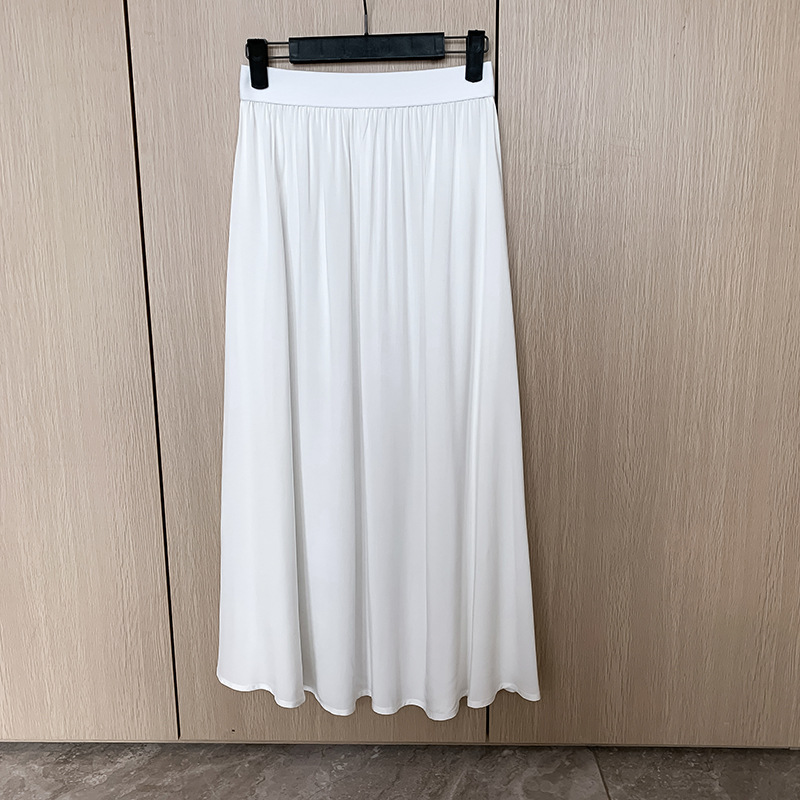 Cross-Border Supply Spring and Summer 2024 New Chinese Style Skirt Women's Summer Changtongqin Horse-Face Skirt Skirt