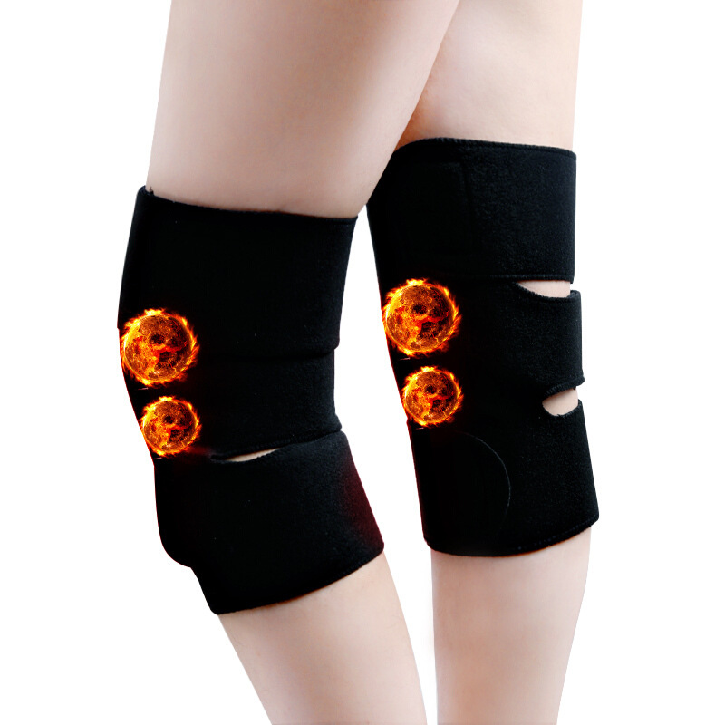 厂家批发 自发热护膝托玛琳自发热护膝护膝加厚护膝保暖护膝