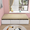 Small apartment Bedside Tatami modern Simplicity Single Box Storage Storage 1.2m Drawer bed