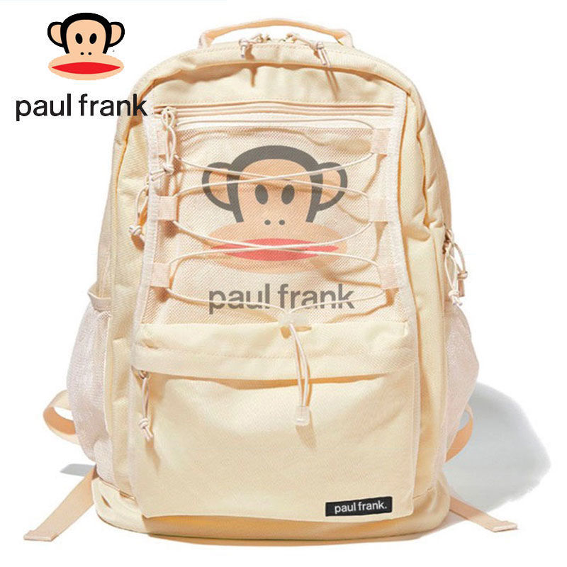 大嘴猴双肩包克莱因蓝新款背包女大学生日韩初高中大容量旅行书包