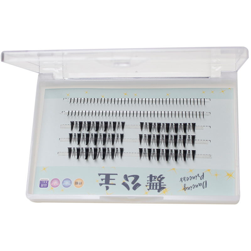 Dingsen False Eyelashes Factory Stable Supply Segment Self-Grafting Eyelashes 5 Rows Little Devil Multiple Styles Available