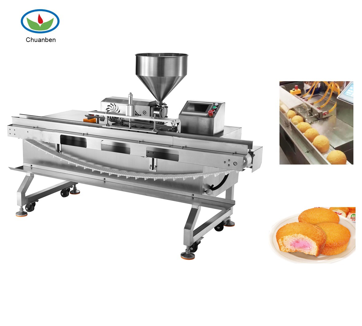 0成交0台商用台式手动奶油注芯机不锈钢果酱填充机泡芙注馅充填