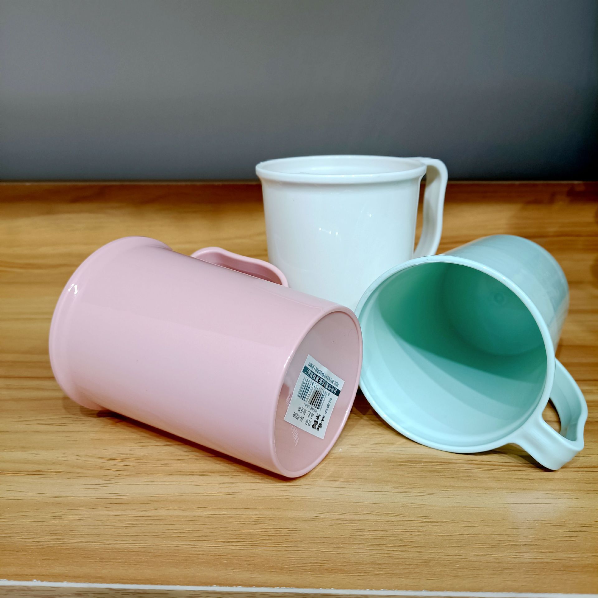 新料北欧色塑料杯子 学生刷牙杯 漱口杯 洗漱杯 饮料杯 塑料水杯