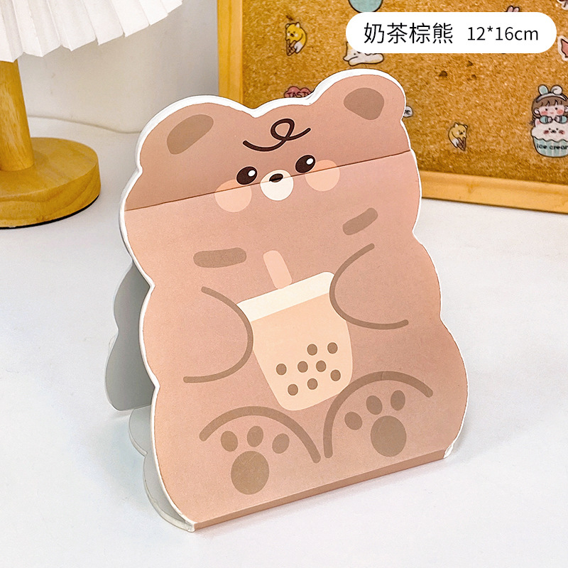 INS Cute Cartoon Children Folding Mini Makeup Mirror Girls Desktop Portable Dormitory Makeup Mirror Wholesale