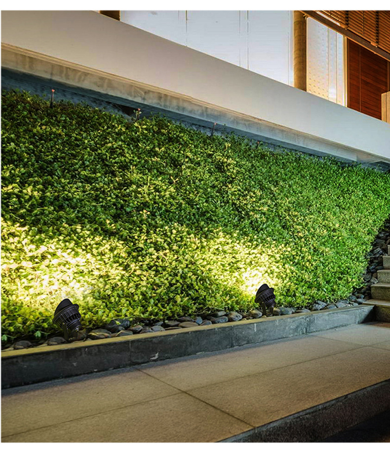 照树灯户外射灯防水景观灯射树灯 led投光灯花园庭院灯七彩插地灯