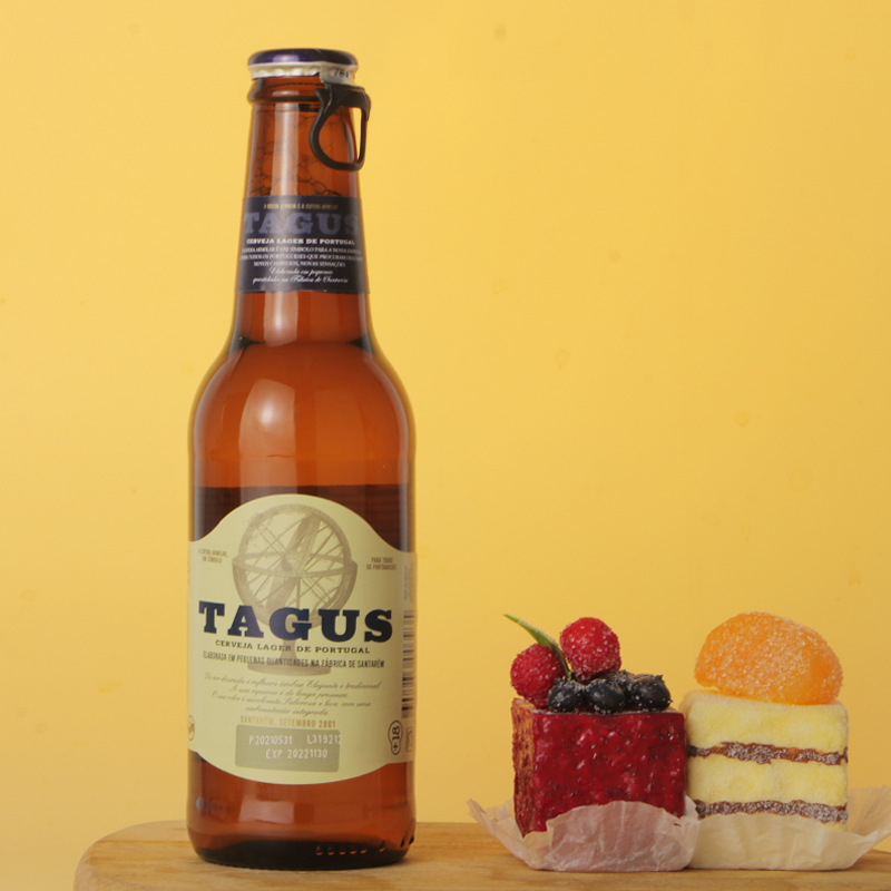 葡萄牙原装进口tagus泰谷啤酒经典精酿啤酒250ml*6瓶拉环一拉即饮