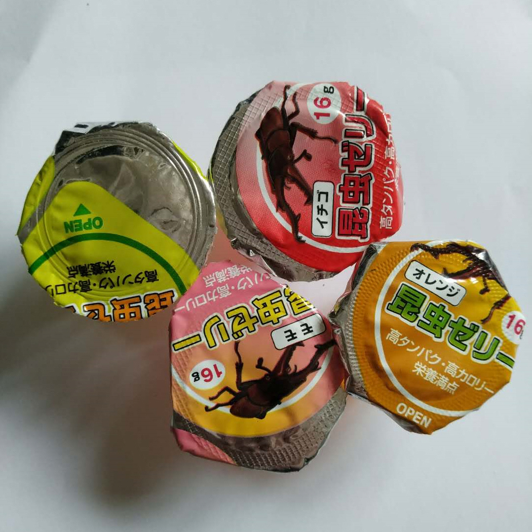 16g甲虫果冻10个 锹甲成虫营养果冻 金龟兜虫独角仙饲料 昆虫食物