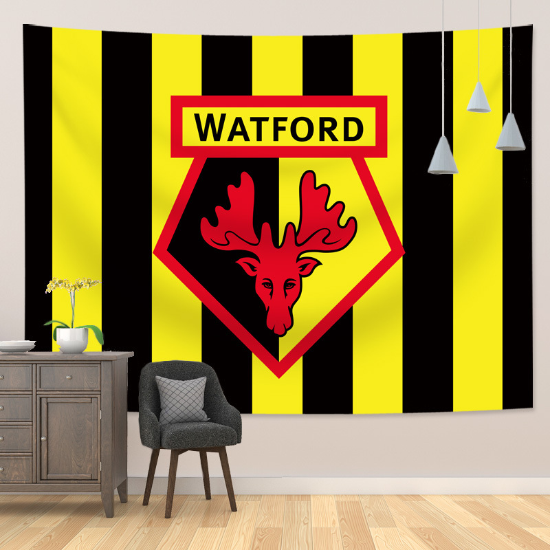 Premier League Football Team Tapestry Wall Hanging and Wall Decoration Beach Towel Beach Blanket Exclusive for Cross-Border One Piece Dropshipping