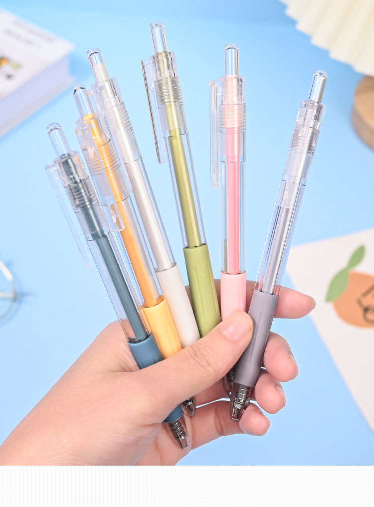 刻刀笔高颜值莫兰迪色ins风小清新学生美工刀少女心按动手帐刻刀