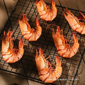 小文哥吃吃吃斑节虾九节虾干即食大号特大烤竹节虾水产干货对虾干
