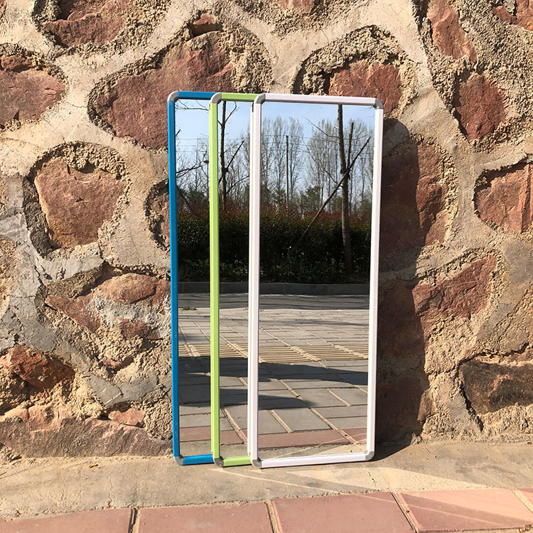 Dressing Mirror Full-Length Mirror Full-Length Mirror Student Dormitory Mirror Wall-Hanging Mirror Floor Mirror Wall Mirror Floor Mirror Aluminum Alloy Mirror