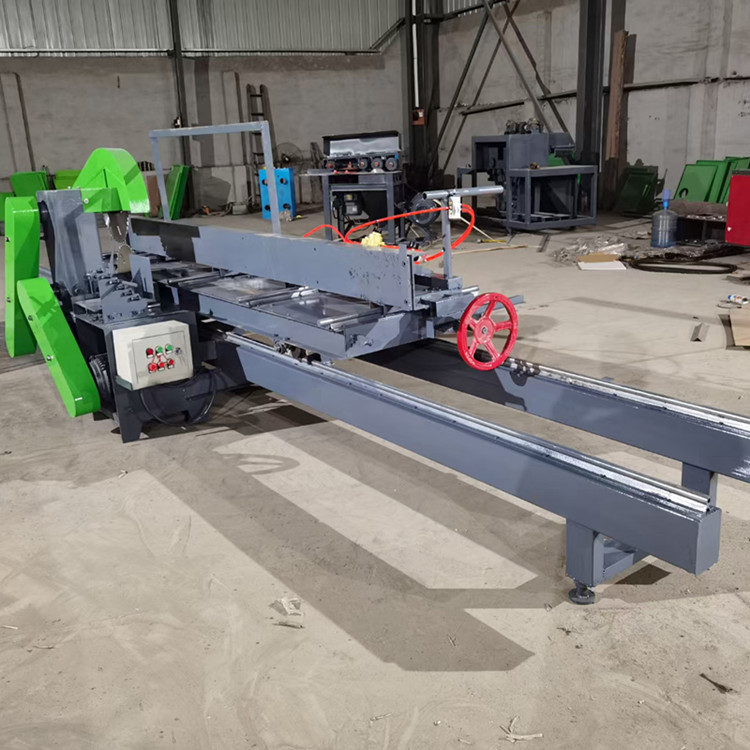 圆木推台锯 木材开料锯 全自动开板锯 圆盘锯木机 木工四轴推台锯