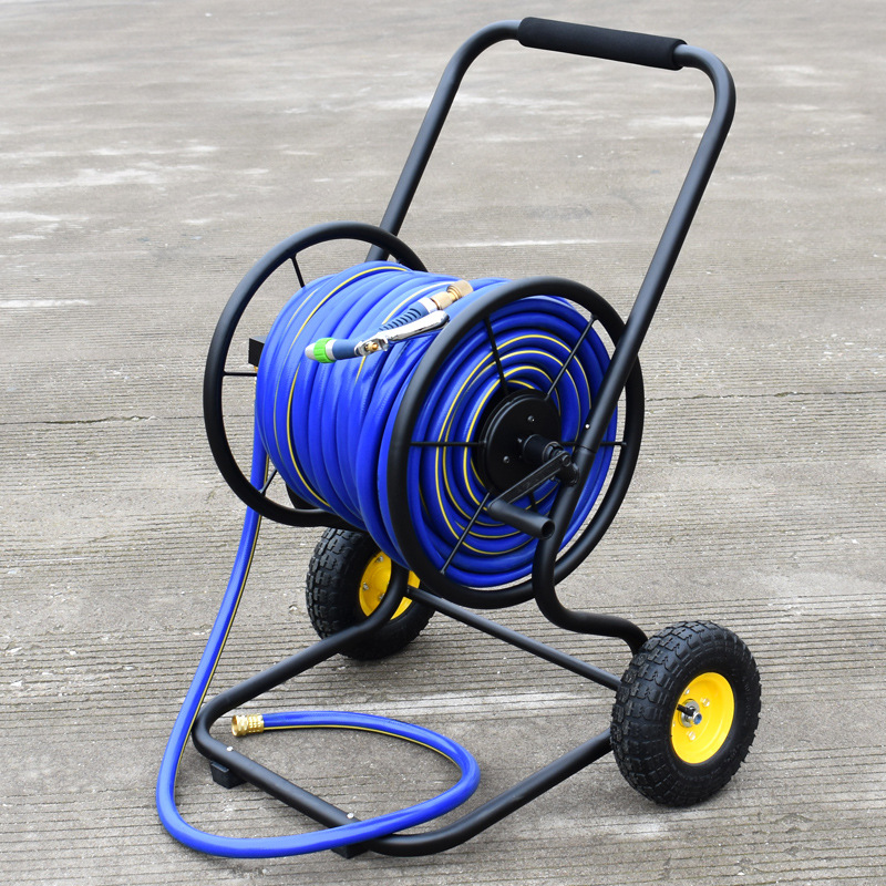 水管收纳架卷管器洗车机收管方便花园盘管支架家用洗车水缠绕软管