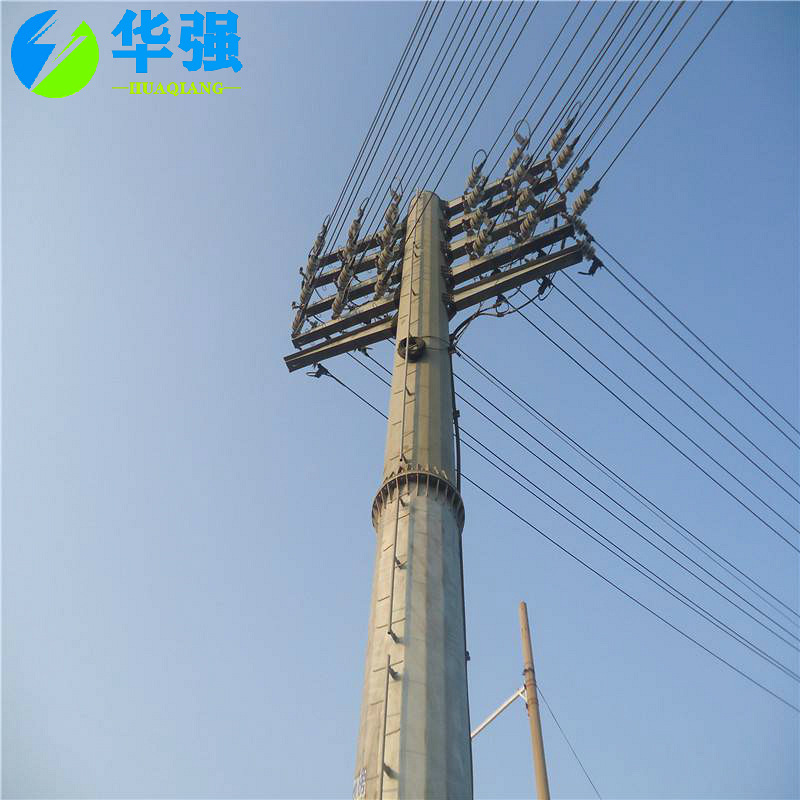 10kv热镀锌电力钢管杆 钢制高压电线杆厂家 输电钢管塔量大优惠