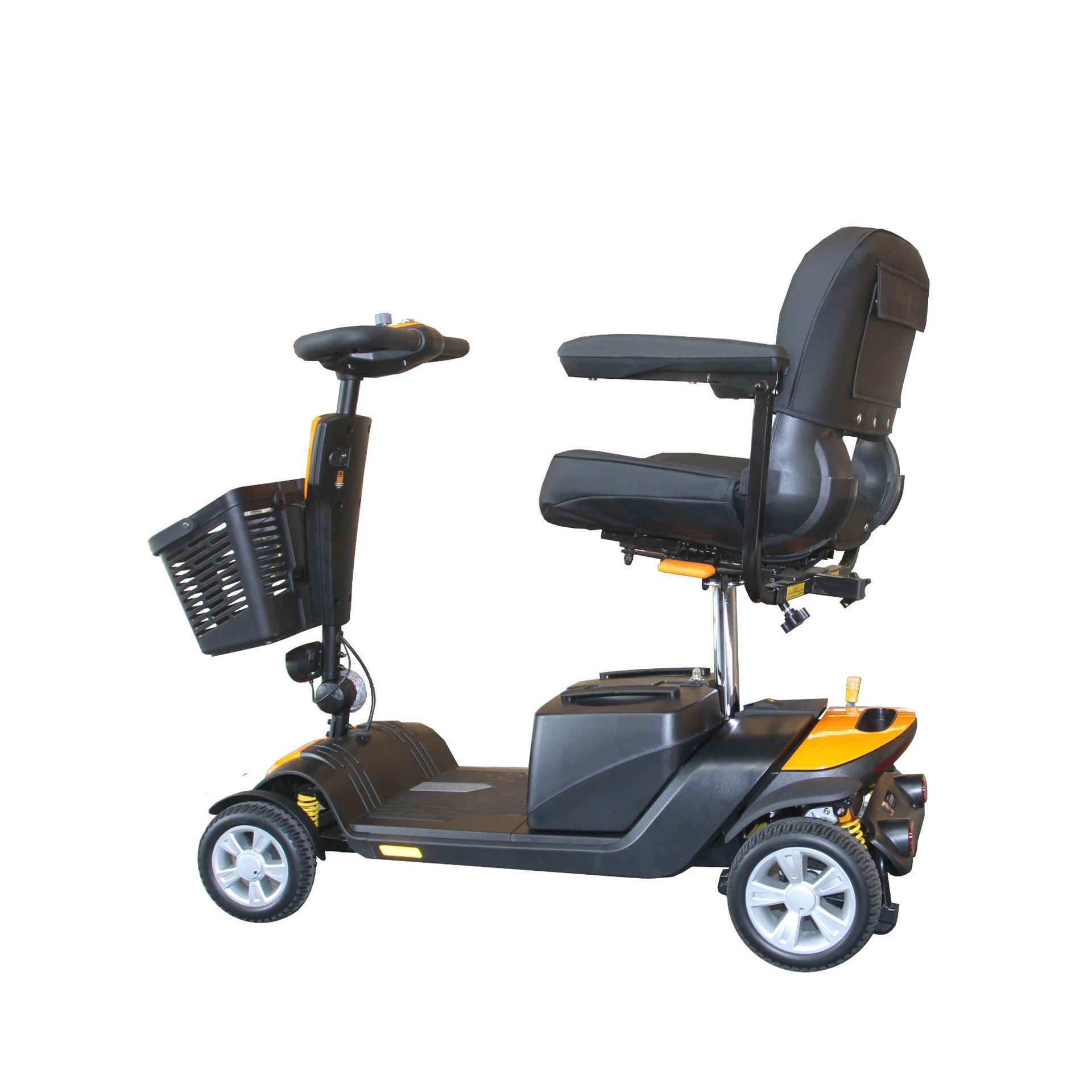 开天乐老年人代步车四轮电动残疾人电瓶车轻便小型家用轮椅带减震