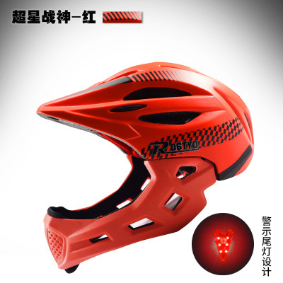 Balance Bike (for Kids) Helmet Riding Cap Full Face Helmet Sliding Step Dray the Skating Shoes Bicycle Riding Protective Gear Protective Equipment